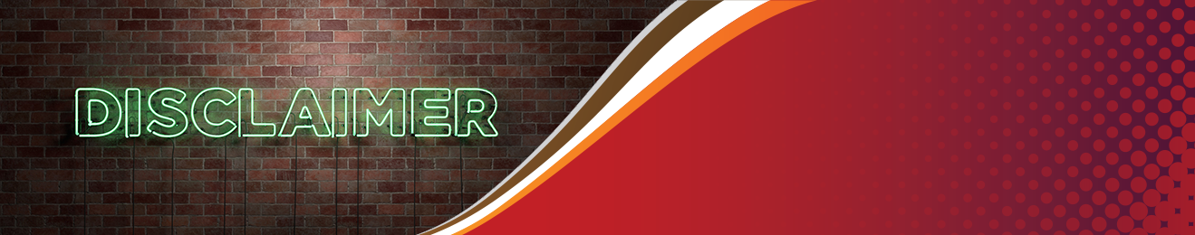 Disclaimer Banner