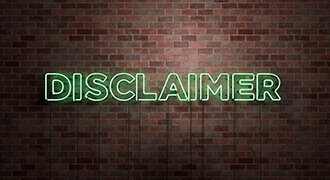 Disclaimer Banner